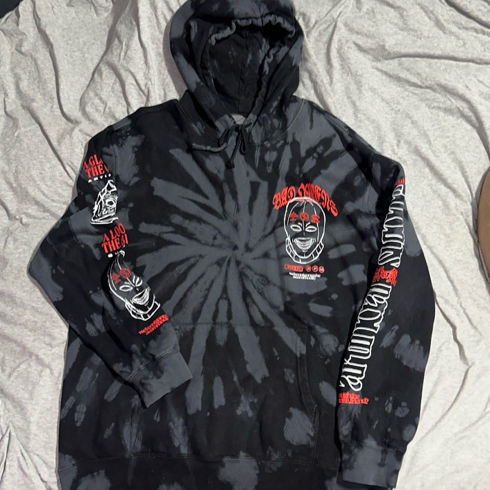BAD OMENS artificial mask hoodie released 11/2023